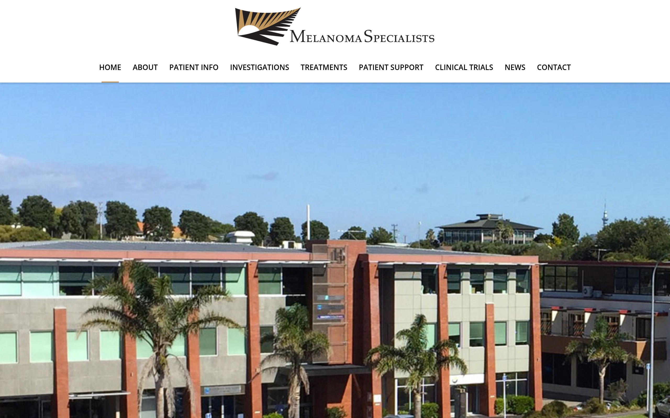 Auckland Melanoma Specialists website by Kiwi Web Design